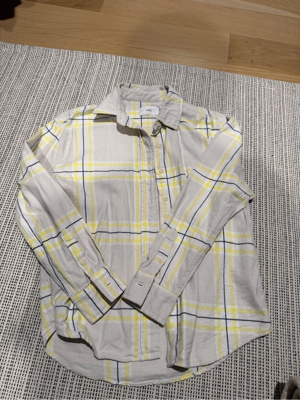 Onia Slim-Fit Yellow Plaid Button-Down Shirt